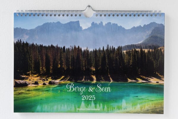 Fotokalender "Berge & Seen 2025"