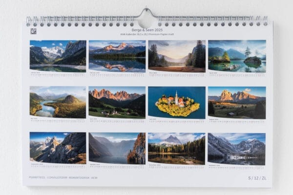 Fotokalender "Berge & Seen 2025" - Image 6