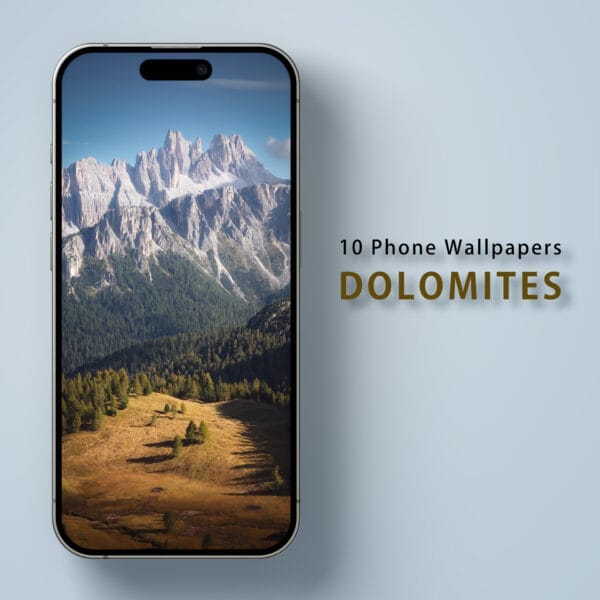 10 Phone Wallpapers 'Dolomites'